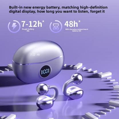 Digital Bluetooth Clip-On Earphones
