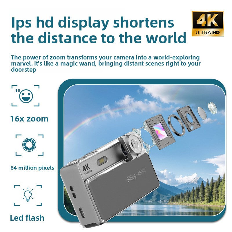 Digital Camera with HD Display