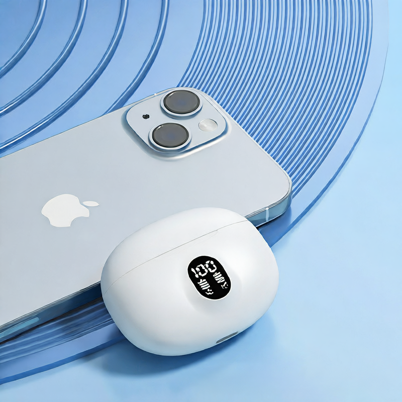 Digital Display Bluetooth Headphones