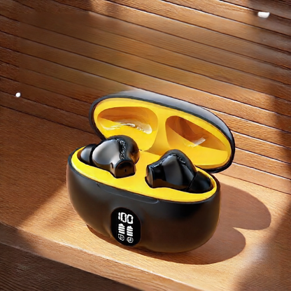 Digital Display Bluetooth Headphones