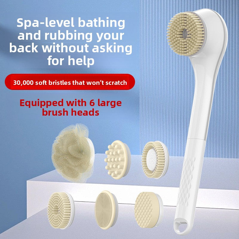 Digital Display Electric Bath Brush with Touch Control