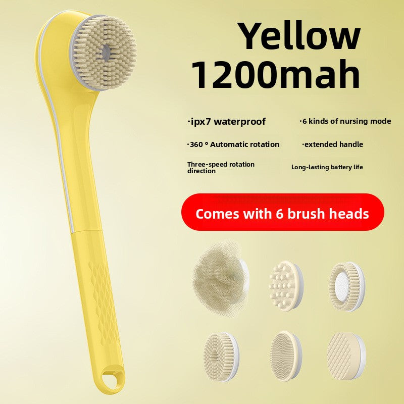 Digital Display Electric Bath Brush with Touch Control