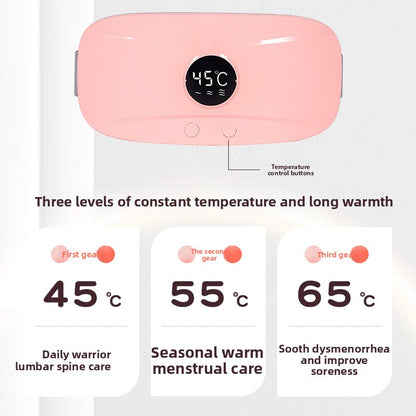 Digital display electric heating warm gynecological device
