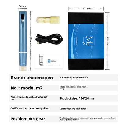 Digital display electric nano-microcrystalline pen
