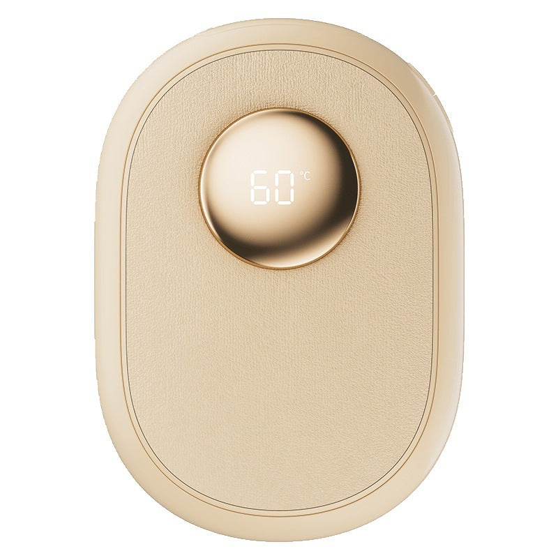 Digital display hand warmer