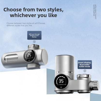 Digital display intelligent faucet water purifier