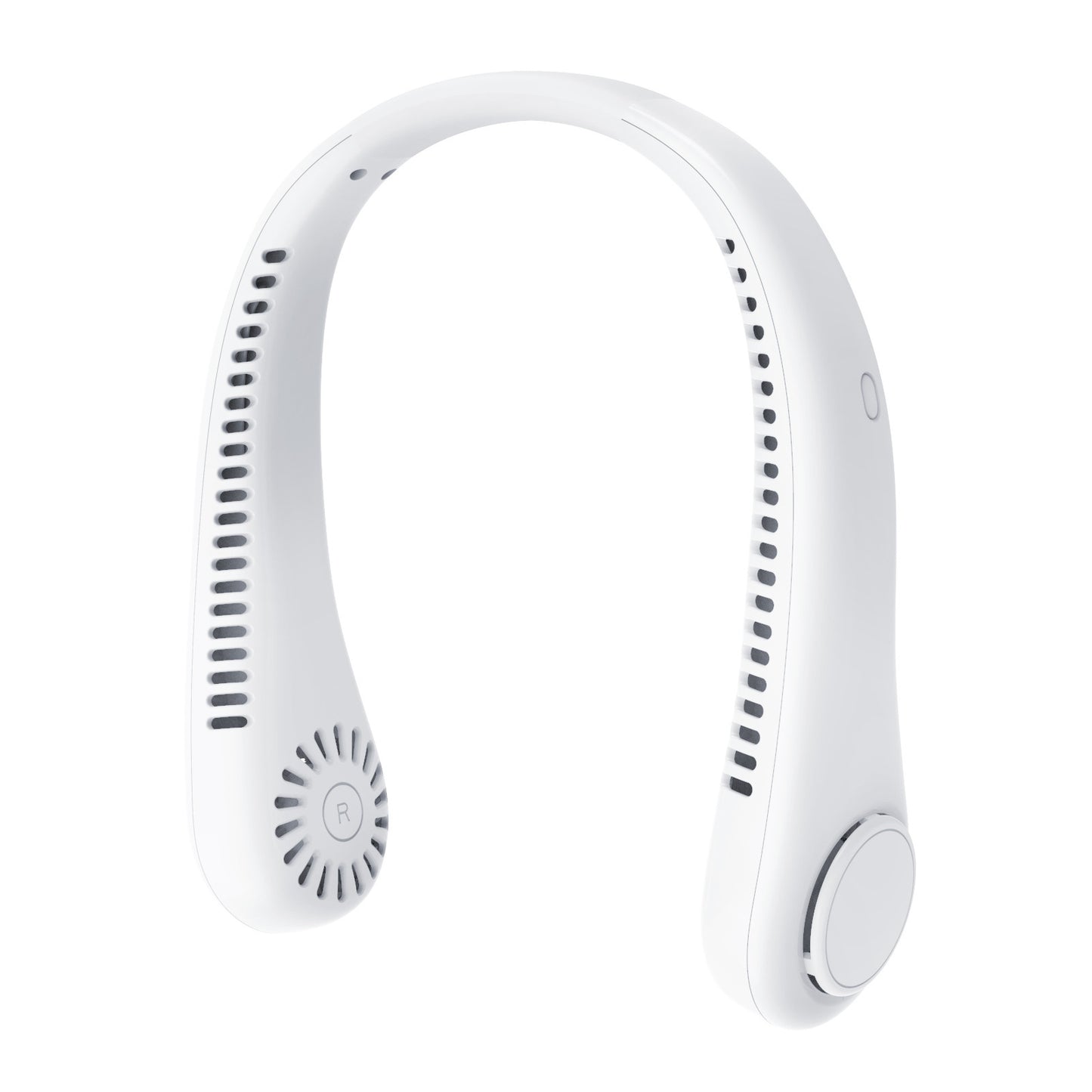Digital display neck fan