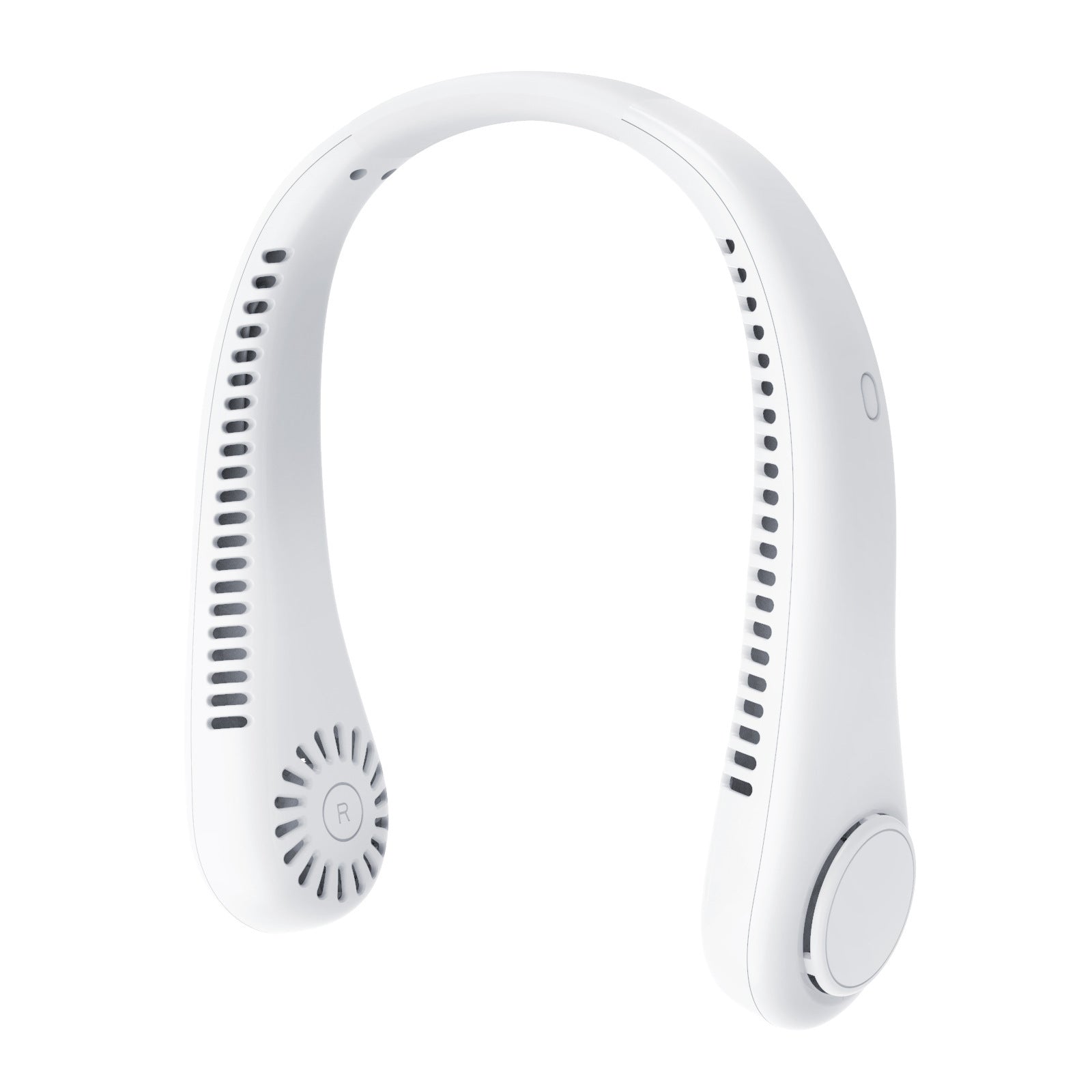 Digital display neck fan