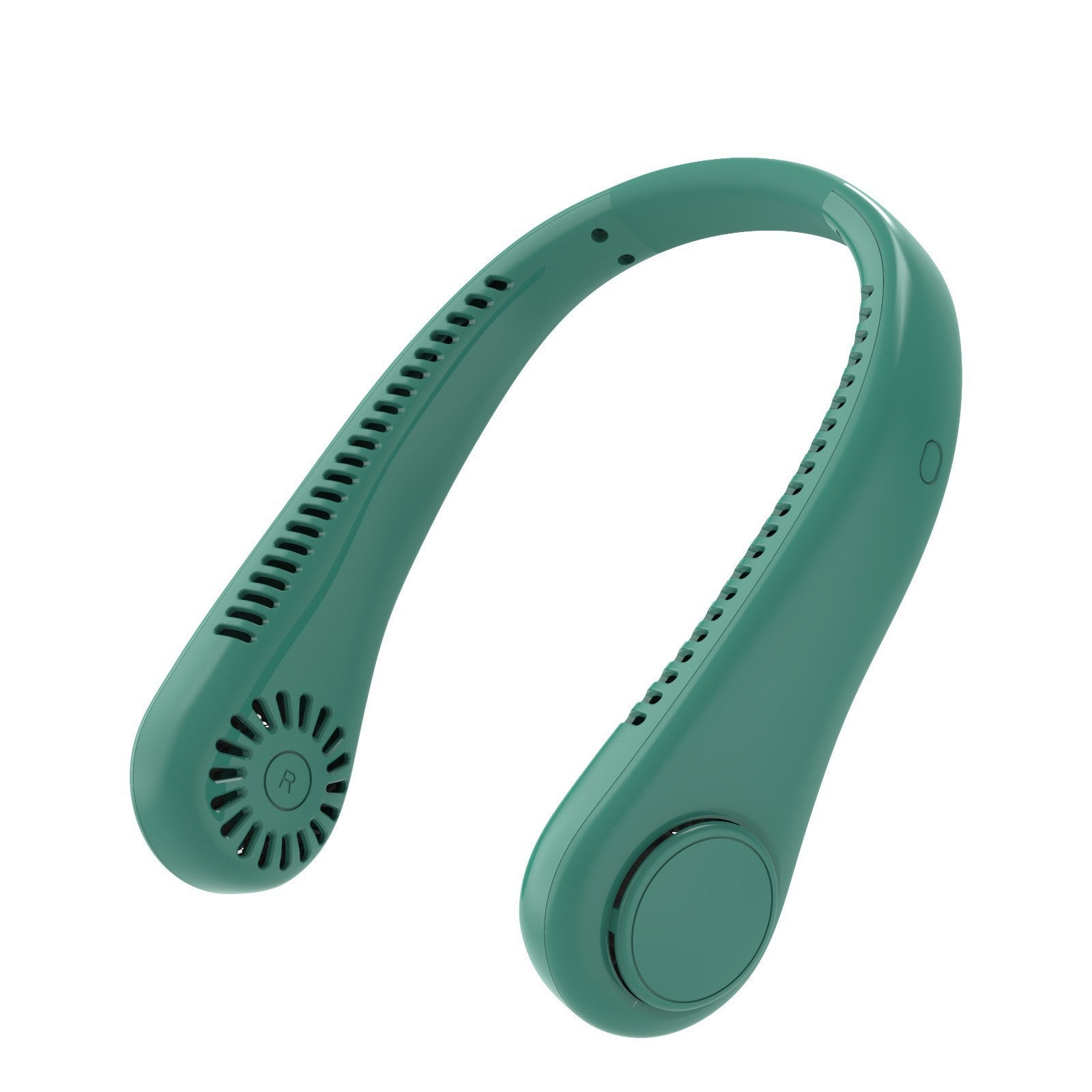 Digital display neck fan