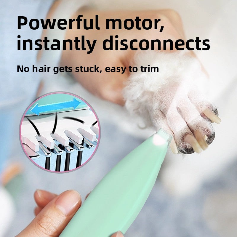 Digital display pet grooming tool