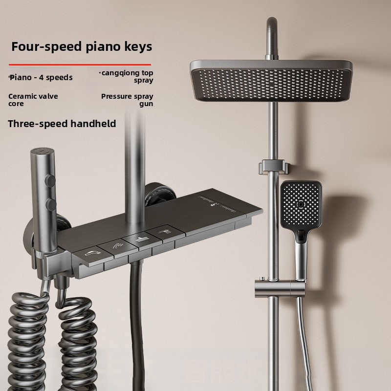 Digital Display Rain Shower