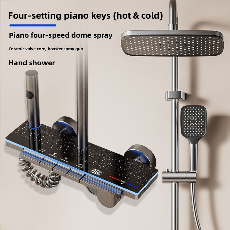 Digital Display Rain Shower