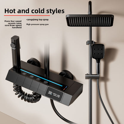 Digital Display Rain Shower
