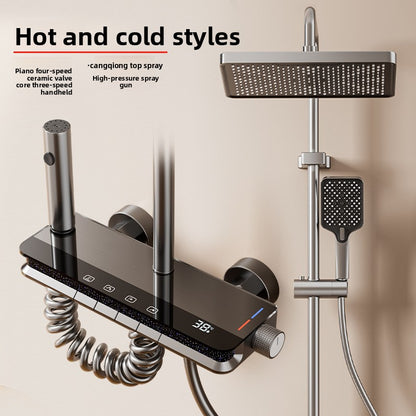 Digital Display Rain Shower