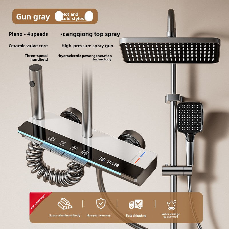 Digital Display Rain Shower