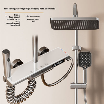 Digital Display Rain Shower