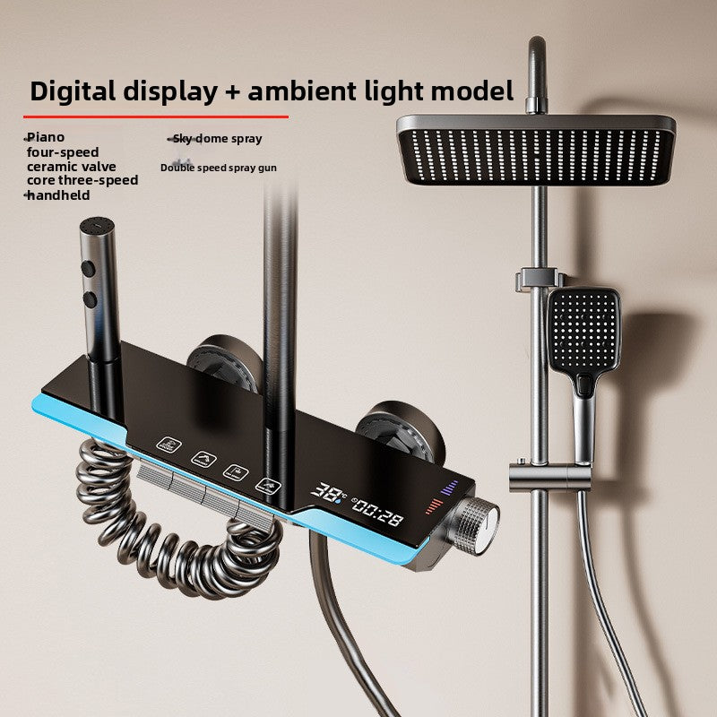 Digital Display Rain Shower