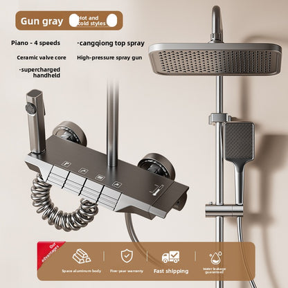 Digital Display Rain Shower