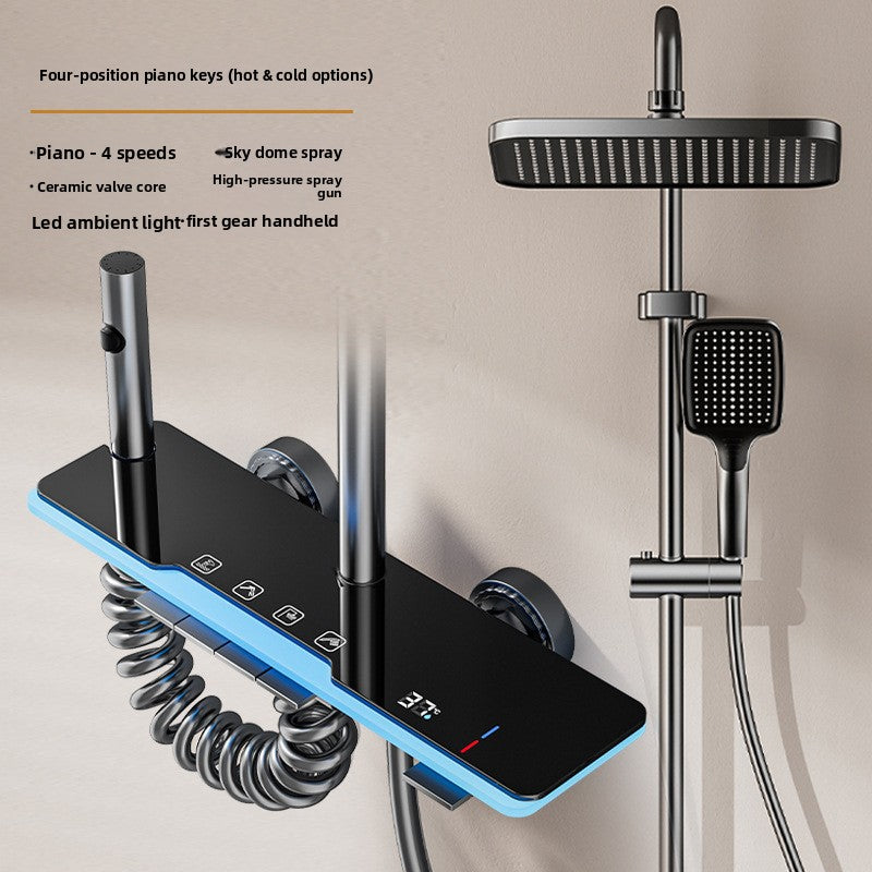 Digital Display Rain Shower