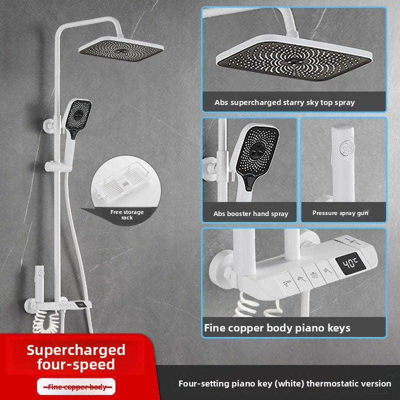 Digital Display Shower Set with Constant Temperature Function