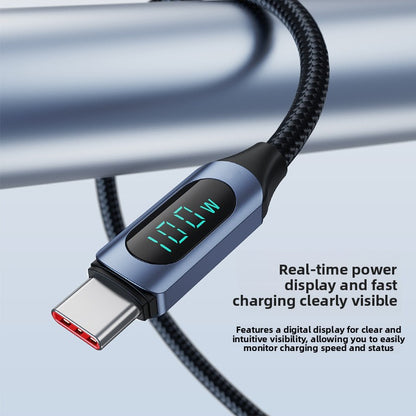 Digital Display Type-C Fast Charging Cable