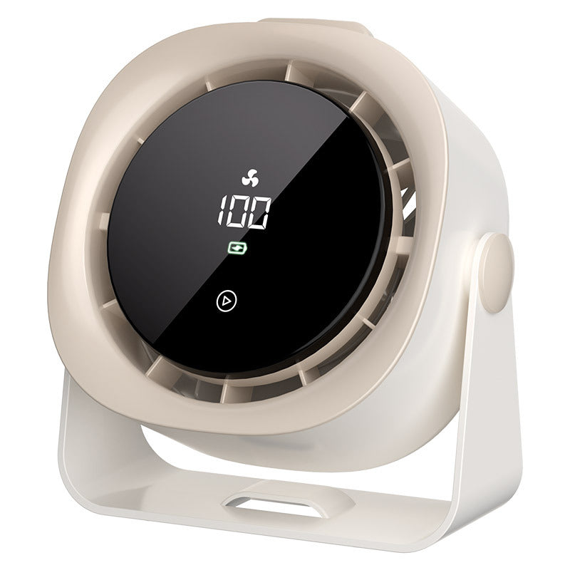 Digital Display USB Desktop Fan with Touch Screen