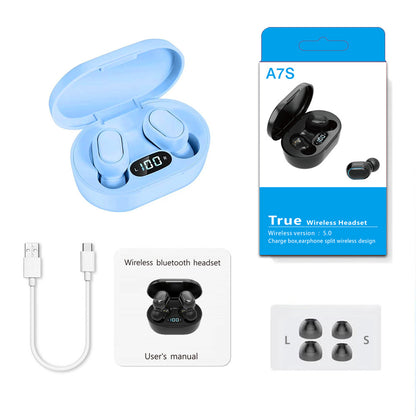 digital display wireless Bluetooth headset