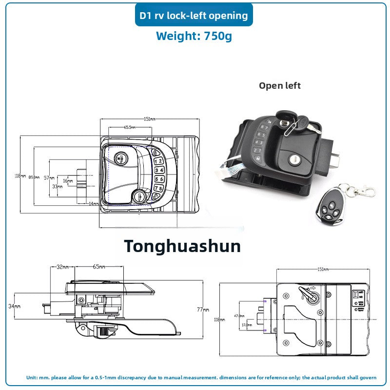 Digital door lock