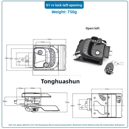 Digital door lock