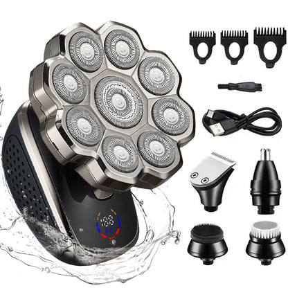 Digital electric shaver