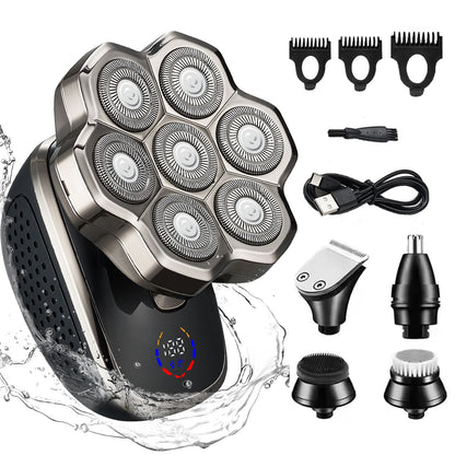 Digital electric shaver