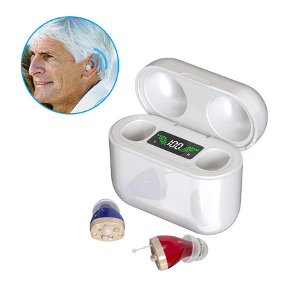 Digital Hearing Aid with Charging Case