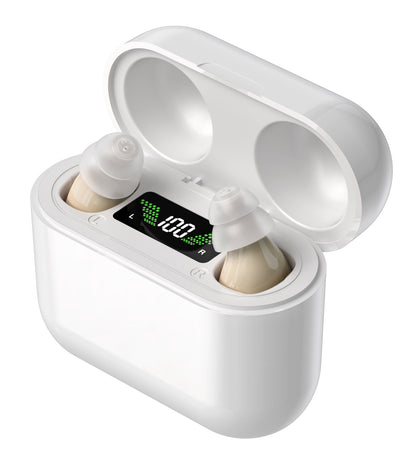 Digital Hearing Aid with Charging Case