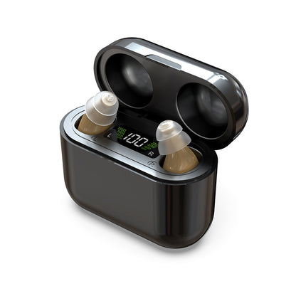 Digital Hearing Aid with Charging Case
