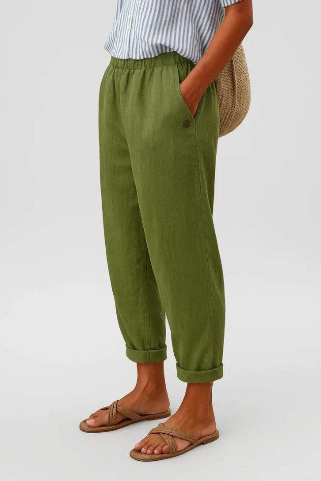 Digital Print Casual Pants