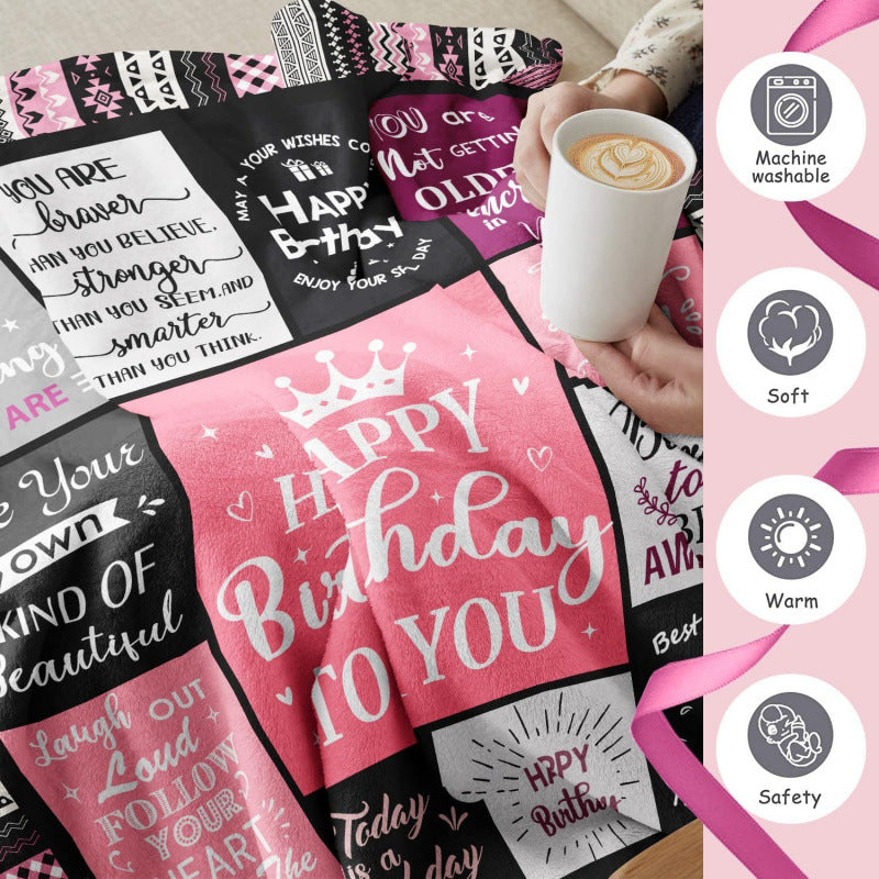 Digital Print Flannel Blanket