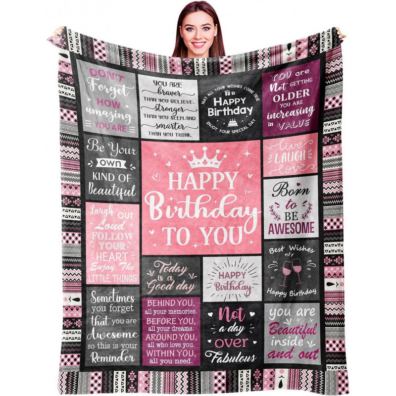 Digital Print Flannel Blanket