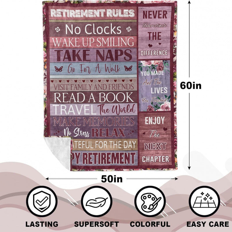 Digital Print Flannel Blanket