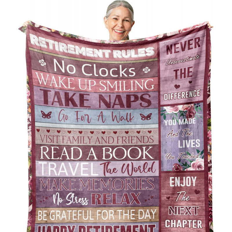 Digital Print Flannel Blanket