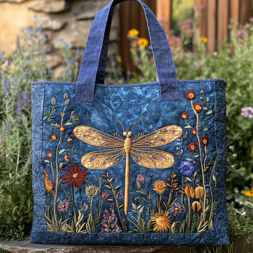 Digital Print Floral Canvas Tote Bag
