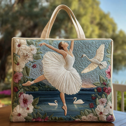 Digital Print Floral Canvas Tote Bag