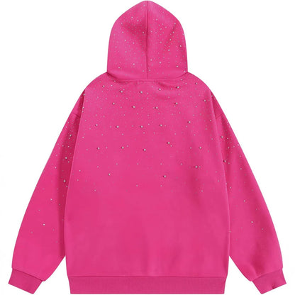 Digital Print Hooded Sweatshirt