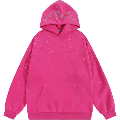 Digital Print Hooded Sweatshirt