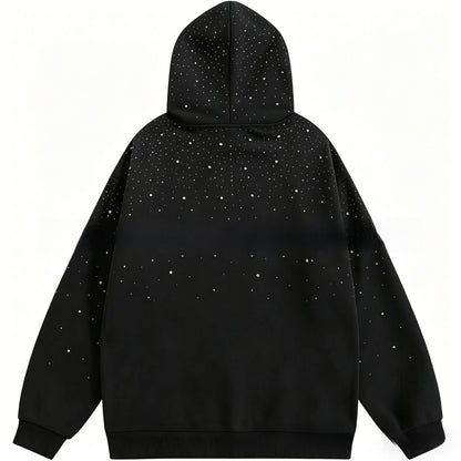 Digital Print Hooded Sweatshirt