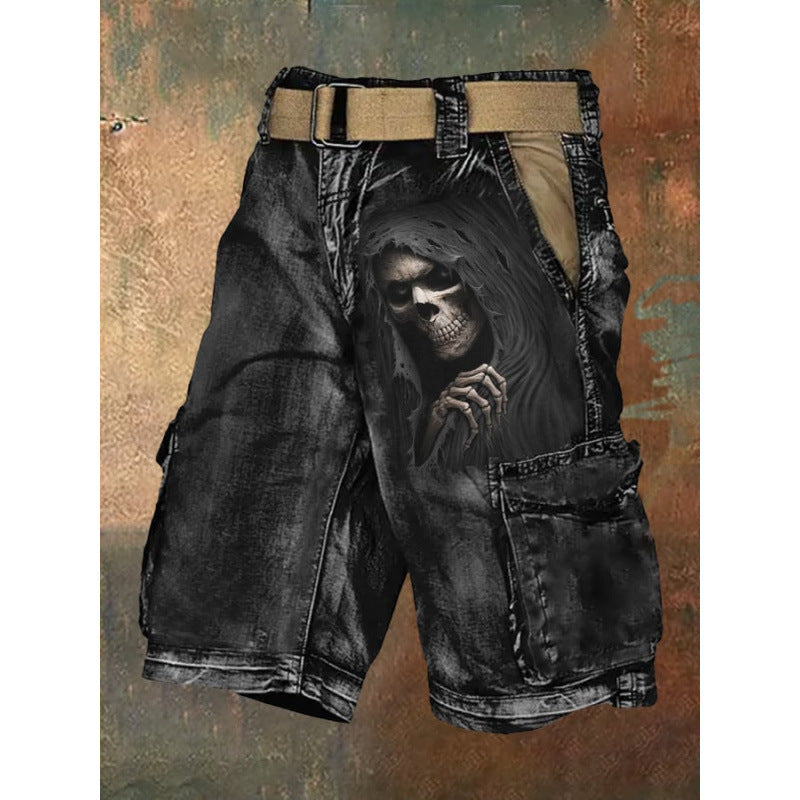 Digital Print Trendy Shorts