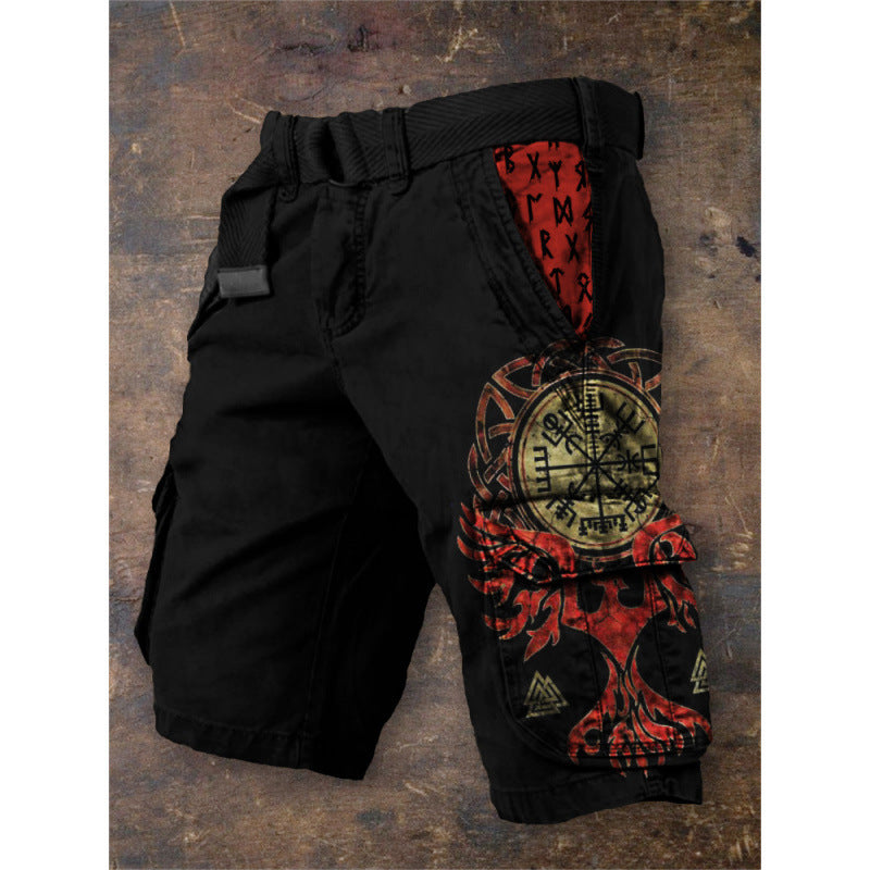 Digital Print Trendy Shorts