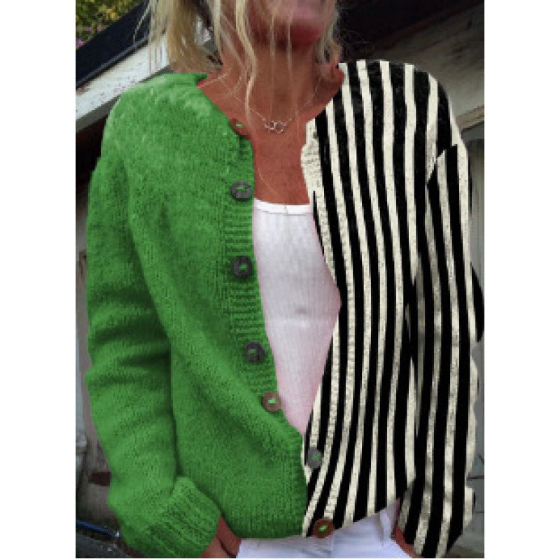 Digital Printed Cardigan Hoodie for Women – Early Spring/Autumn