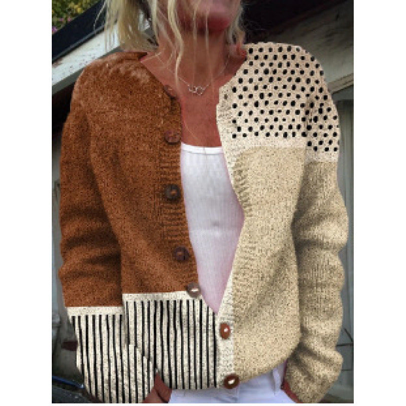 Digital Printed Cardigan Hoodie for Women