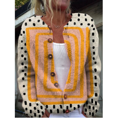 Digital Printed Cardigan Hoodie for Women