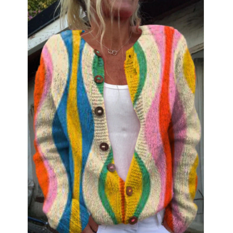 Digital Printed Cardigan Hoodie